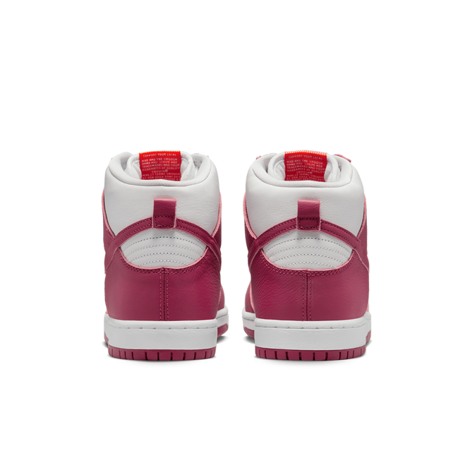 Nike SB Dunk High Pro ISO (Sweet Beet / White / Sweet Beet)