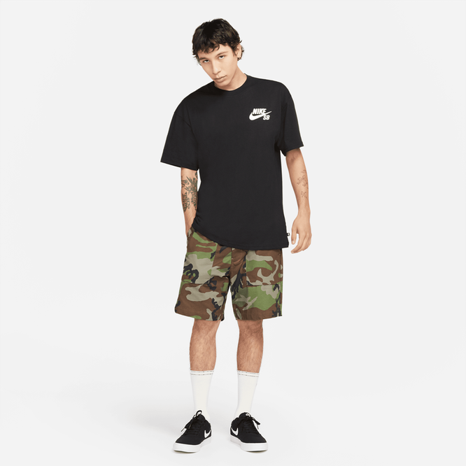 Nike SB Logo Skate Tee (Black / White)