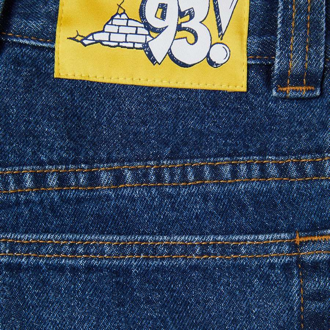 Polar Skate Co. Pants '93! Denim (Dark Blue)