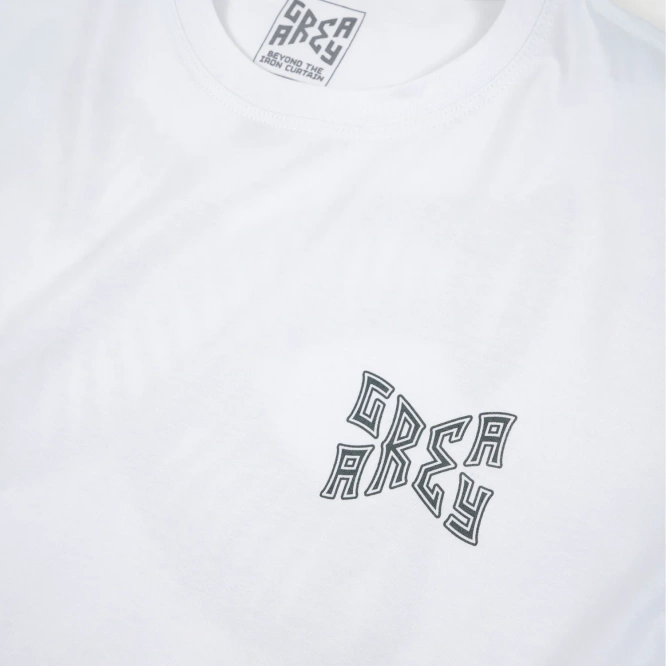 Grey Area Fourheader Tee (White)