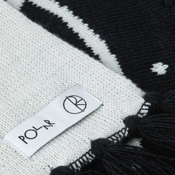 Polar Skate Co. Scarf Stroke Logo Scarf (Black)