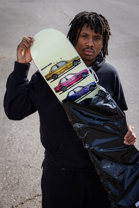 Real Skateboards Skateshop Day 2025 Ishod Custom v3 Twin Tail 8.25" x 31.8"