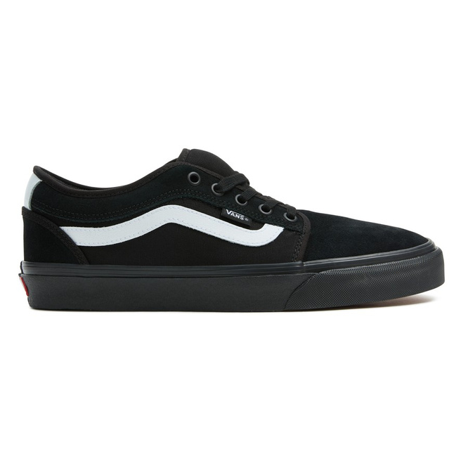 Vans Chukka Low Sidestripe (Black / Black / White)