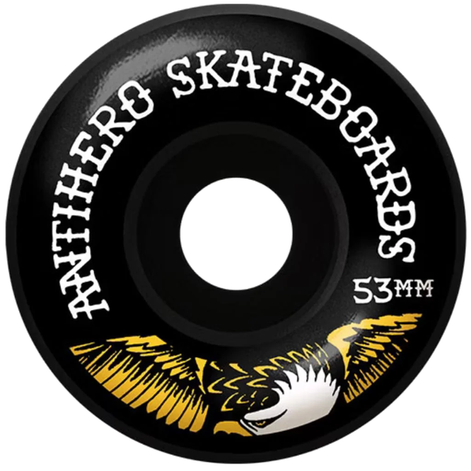 Antihero Pinstripe Eagle (Black) 8.0" Complete Skateboard