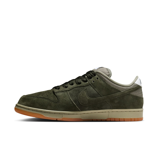 Nike SB Dunk Low Pro B (Sequoia / Light Army / White)