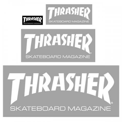 Thrasher Skate Mag MINI Sticker (Black)