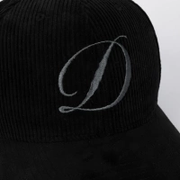 Dime Cord Full Fit Cap (Black)