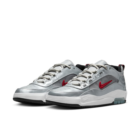 Nike Air Max Ishod Premium (Metallic Silver / Varsity Red)