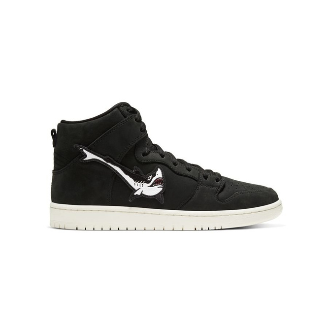 Buty Nike SB Dunk High Pro ISO (Black / White / Black Sail)