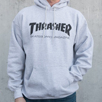 Thrasher Skate Mag Logo Hood (Grey)