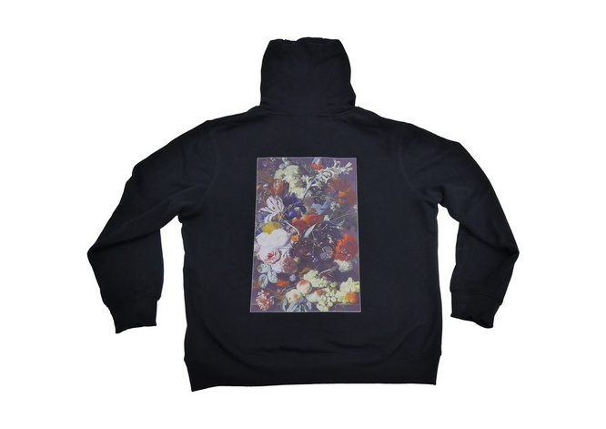 Bluza Poetic Collective Flower Hood (Black)