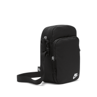 Nike Heritage Crossbody Bag (Black / Black / White)