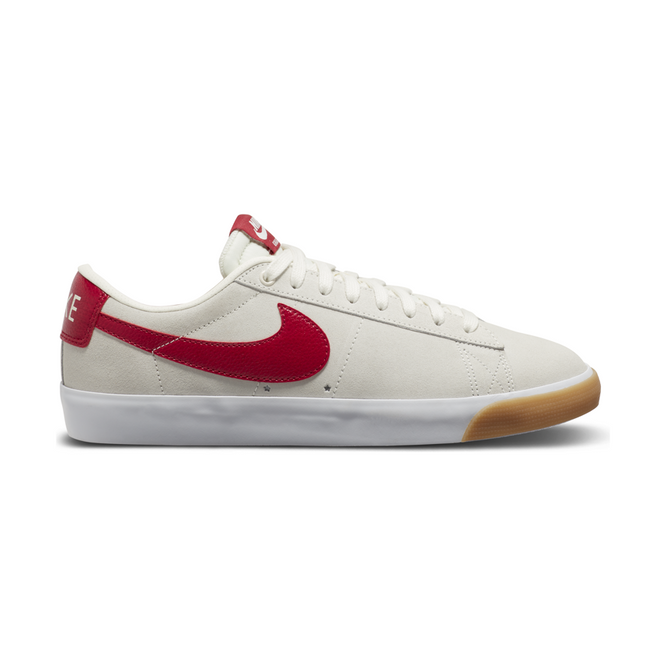 Nike SB Zoom Blazer Low GT (Sail / Cardinal Red / White / Gum Light Brown)