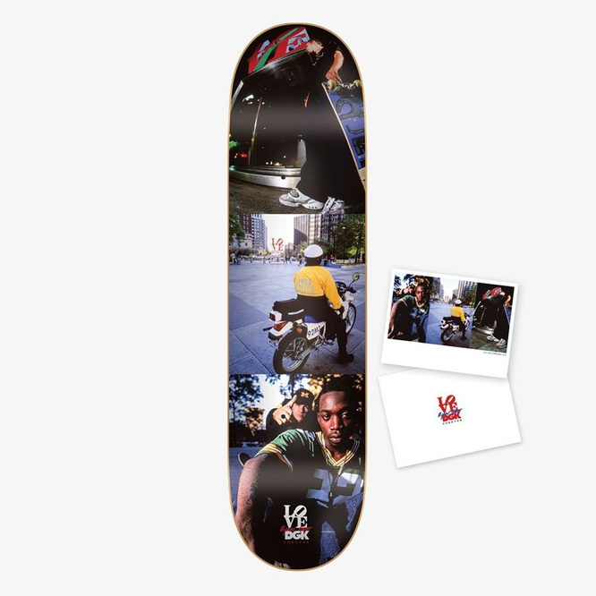 DGK x Ryan Gee Love Park Forever board 8.25" x 32"