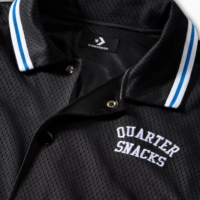 Converse CONS x Quartersnacks Warm Up Top (Black)