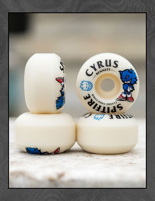 Spitfire Wheels Formula Four Cyrus Burn Squad Classic 99DU 53 mm