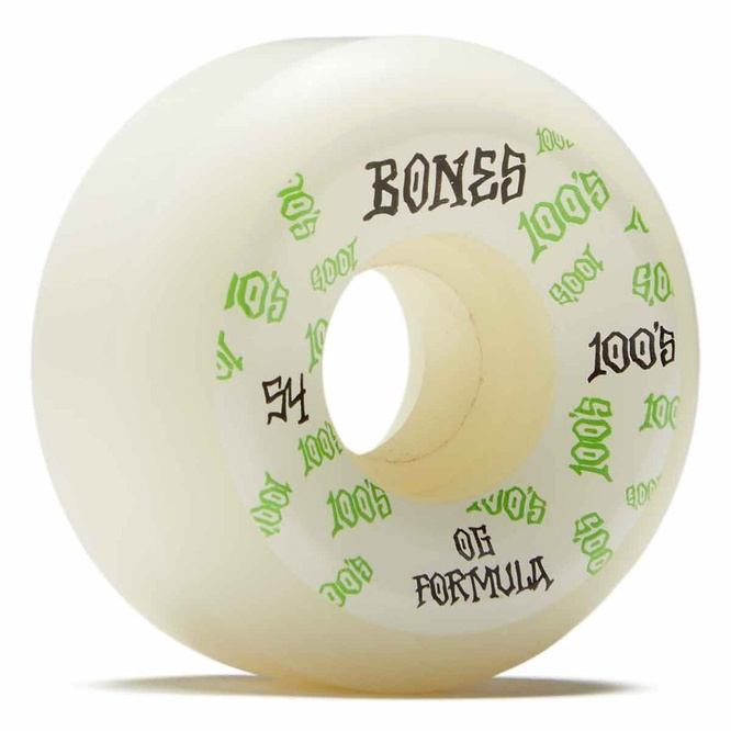 Bones Wheels OG Formula 100's V5 Sidecut 54 mm wheels