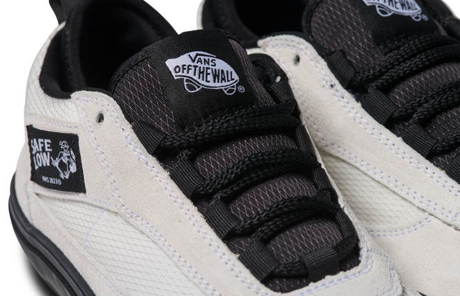 Vans Skate Safe Low by Atiba Jefferson (Bone White / Black)