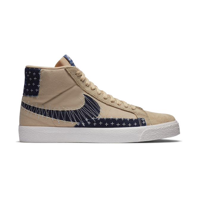 Nike SB Zoom Blazer Mid Premium (Sesame / Mystic Navy / Sail / Gum Light Brown)