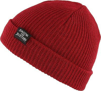 Thrasher Skate Goat / Skate and Destroy Beanie (Maroon)