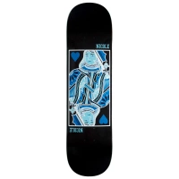 Real Skateboards Nicole Queen of Hearts Twin Nose 8.25" x 31.9"