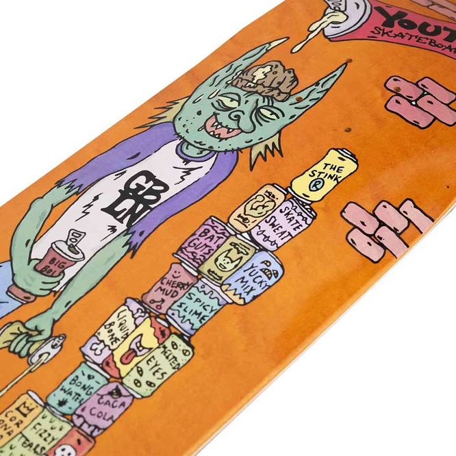 Youth Skateboards x Bummers Coke 8.625" board