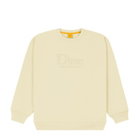 Dime Classic Embossed Crewneck (Cream)