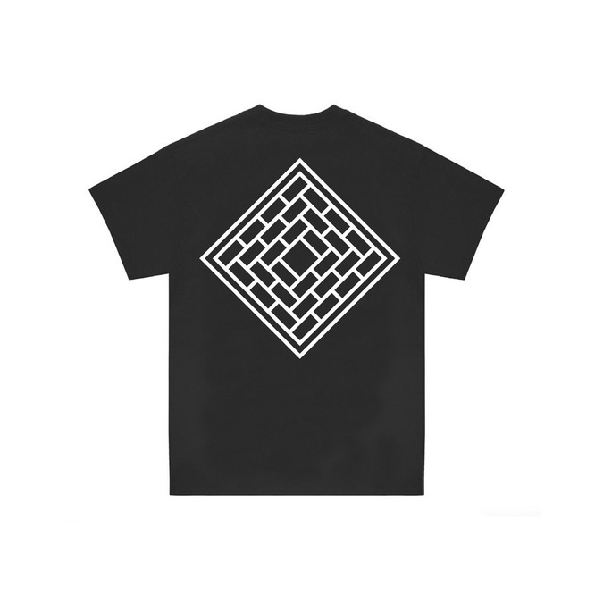 The National Skateboard Co. T-Shirt Slant Logo (Black)