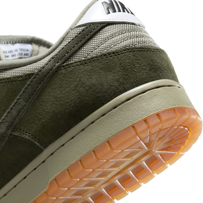 Nike SB Dunk Low Pro B (Sequoia / Light Army / White)