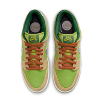 Nike SB Dunk Low Pro (Sesame / Metallic Silver / Pear / Fir)