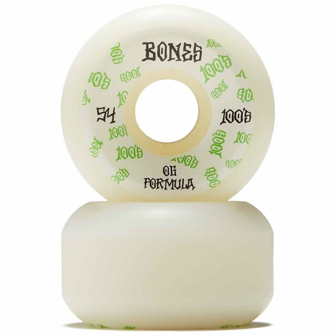 Bones Wheels OG Formula 100's V5 Sidecut 54 mm wheels