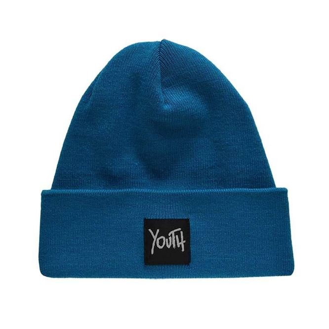 CZAPKA ZIMOWA YOUTH SKATEBOARDS OG LOGO PLAIN BEANIE (BLUE)