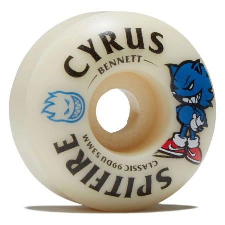 Spitfire Wheels Formula Four Cyrus Burn Squad Classic 99DU 53 mm