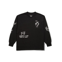 Longsleeve Polar Skate Co. Notebook (Black)