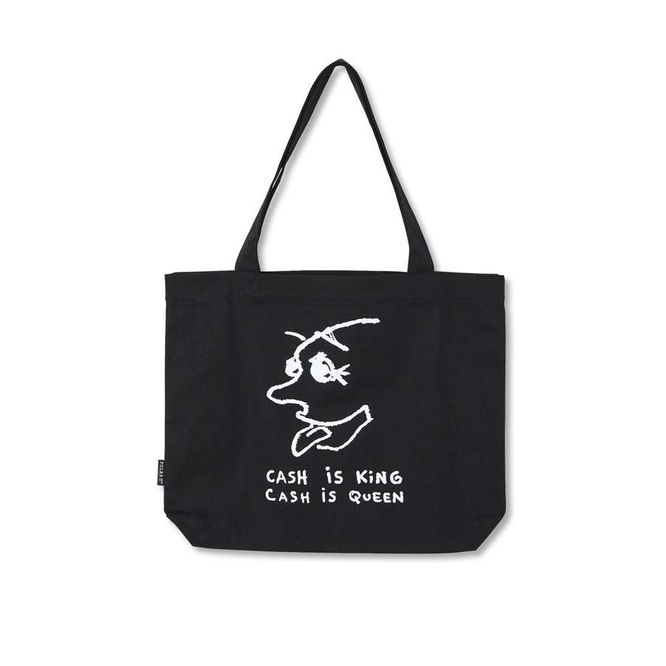 Polar Skate Co. bag Cash Is Queen Tote Bag (Black)