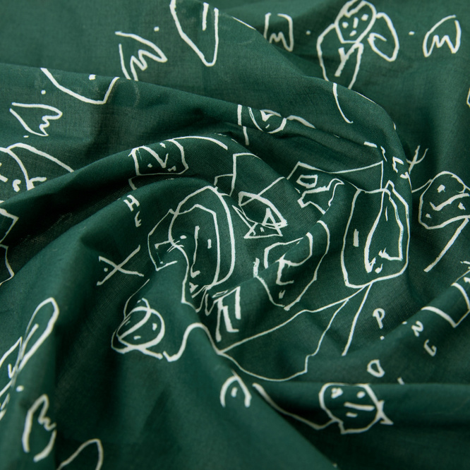 Polar Skate Co. Bandana (Dark Green)