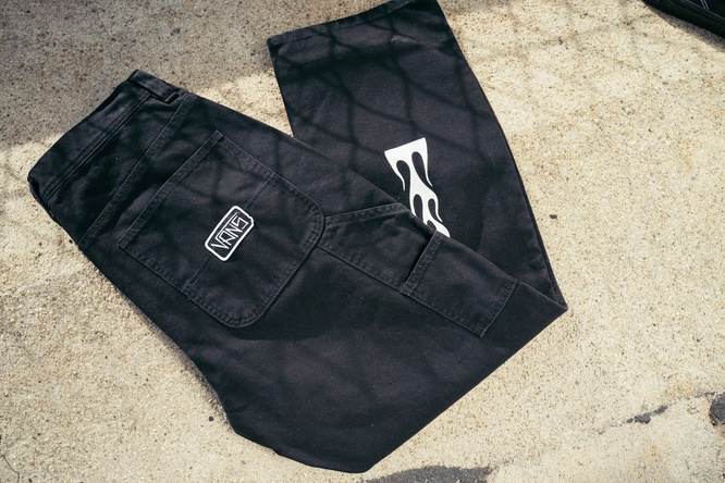 Vans x Elijah Berle Loose Carpenter Pant (Black)