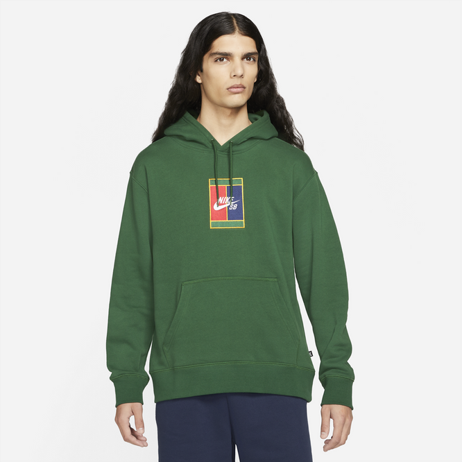 Nike SB Court Hoodie (Gorge Green / Midnight Navy)