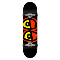 Krooked Glow Eyes (Black) 8.0"" Complete Skateboard
