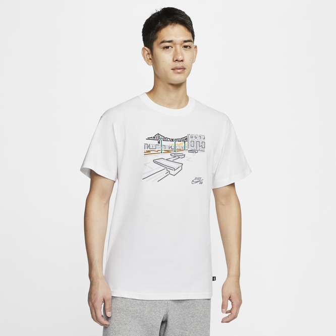 Nike SB x Yoon Hyup Pier 7 Tee (White)