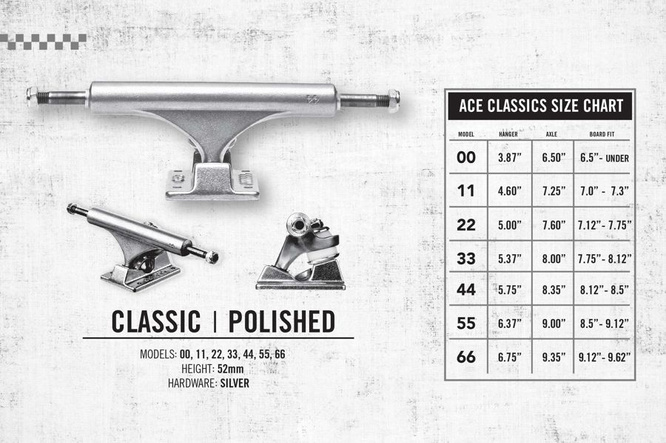 Ace Trucks 44 Classic Polished trucks