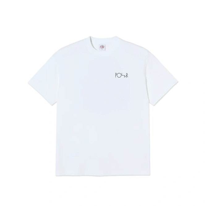 Polar Skate Co. BMX Dreams Fill Logo Tee (White)