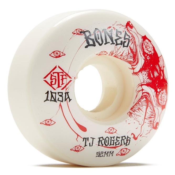 Bones Wheels Pro STF 103A Rogers Spirit Wolf V3 Slim 52 mm wheels