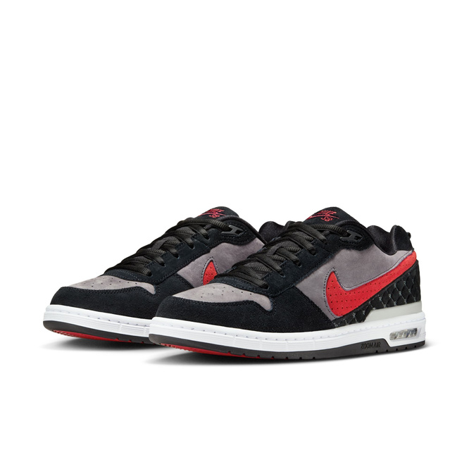Nike SB Zoom Air Paul Rodriguez Low (Black / Varsity Red / Flint Grey / Black)