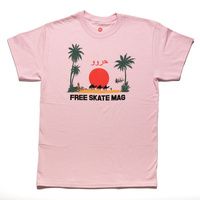 Free Skate Mag Marrakech T-Shirt (Pink)