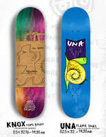 Krooked Skateboarding Knox Tom's Brain 8.5" x 32.18"
