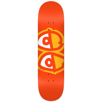 Krooked Skateboarding Eyes (Orange) 8.25"