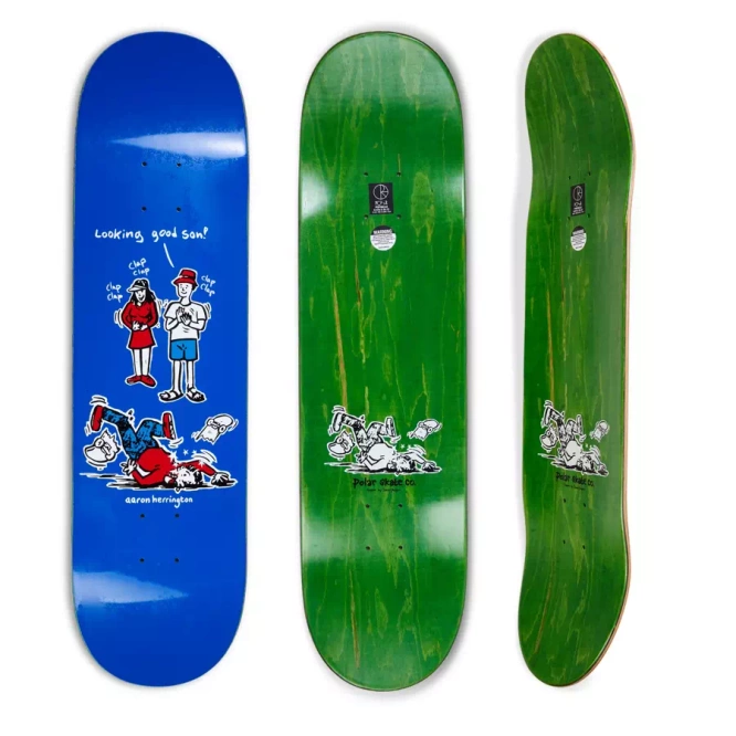 Deska Polar Skate Co. Aaron Herrington Looking Good Son (Blue) 8,375"