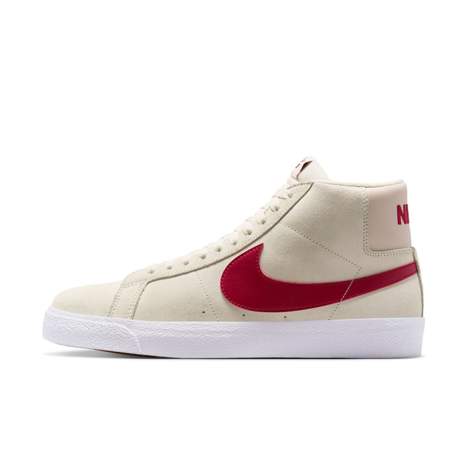 Nike SB Zoom Blazer Mid (Pale Ivory / Noble Red / Silt Red / White)