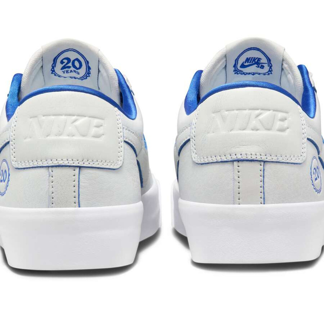 Nike SB Blazer Low Pro GT Premium (Summit White / Game Royal / Summit White)